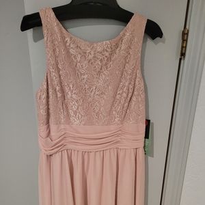 Mauve Pink Formal Gown
